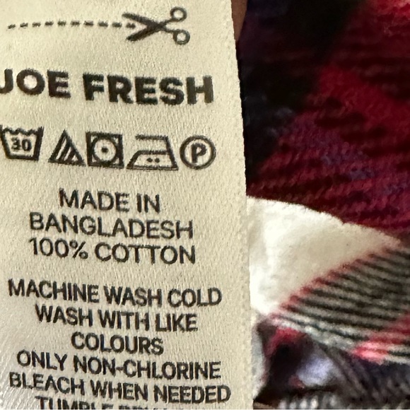 Plaid fannel Overall Dress - Picture 5 of 6